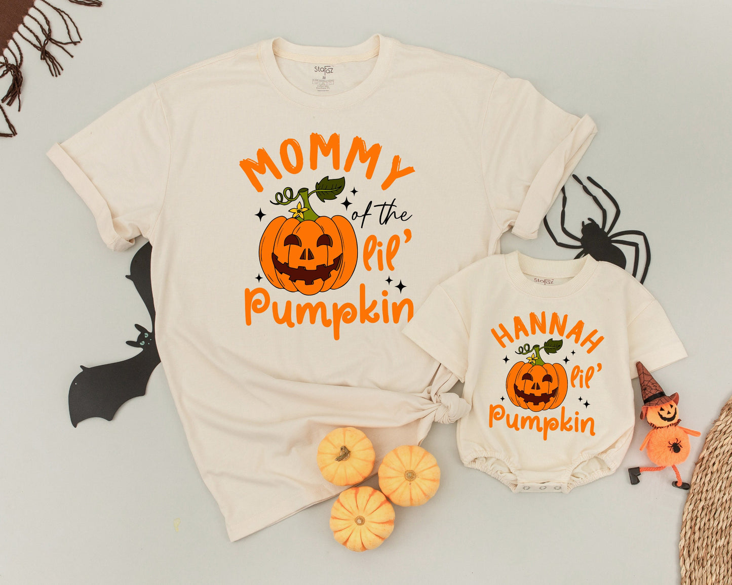 Retro Pumpkin Patch Family Shirts: Matching Halloween & Fall Outfits