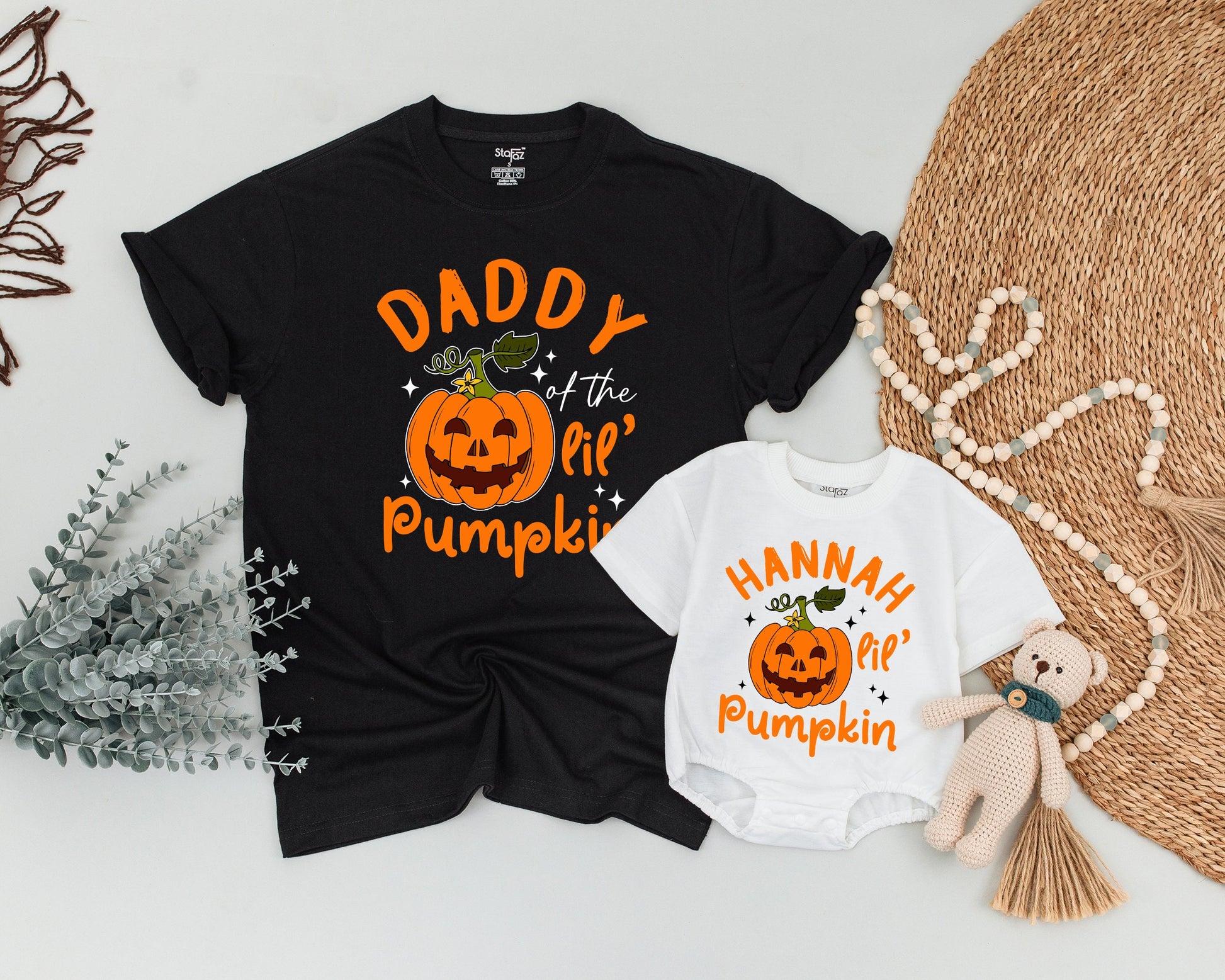 Retro Pumpkin Patch Family Shirts: Matching Halloween & Fall Outfits