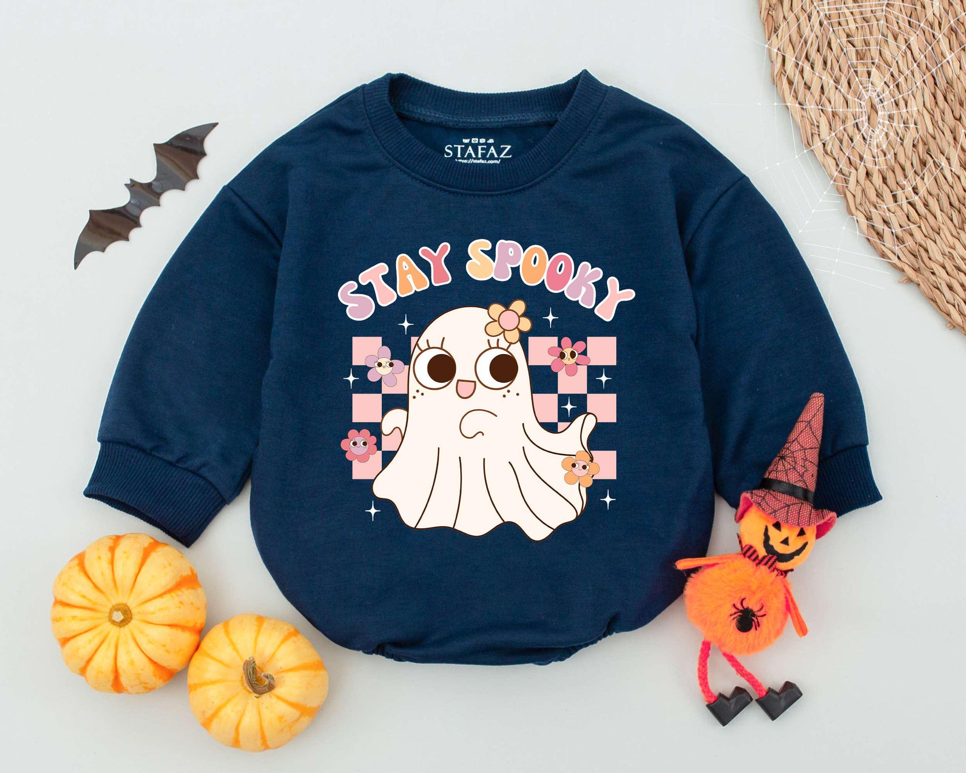 Spooky Season Romper: Baby & Toddler Halloween Costume Gift