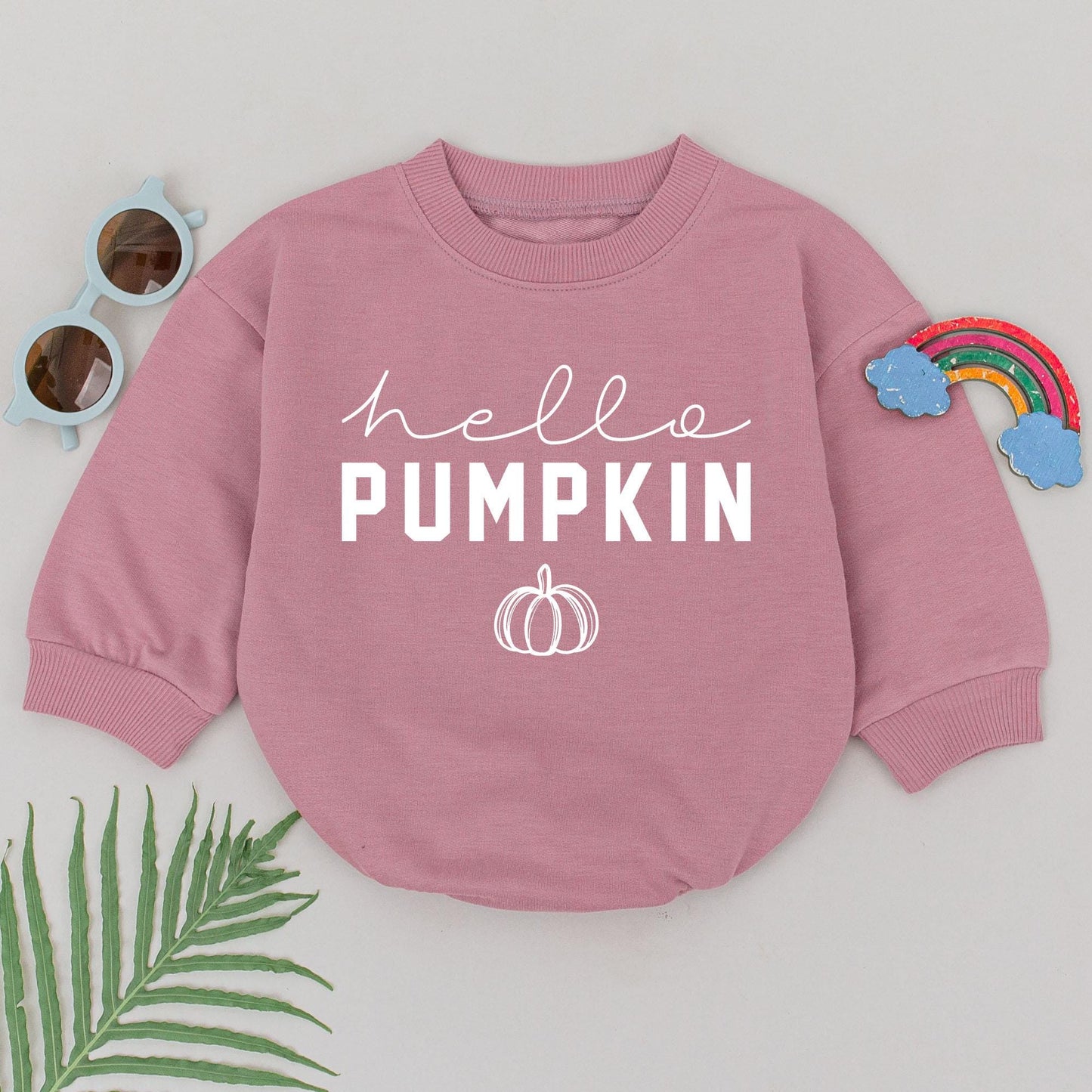 Pumpkin Spice Baby Romper: Thanksgiving, Fall Outfit for Newborn Girl