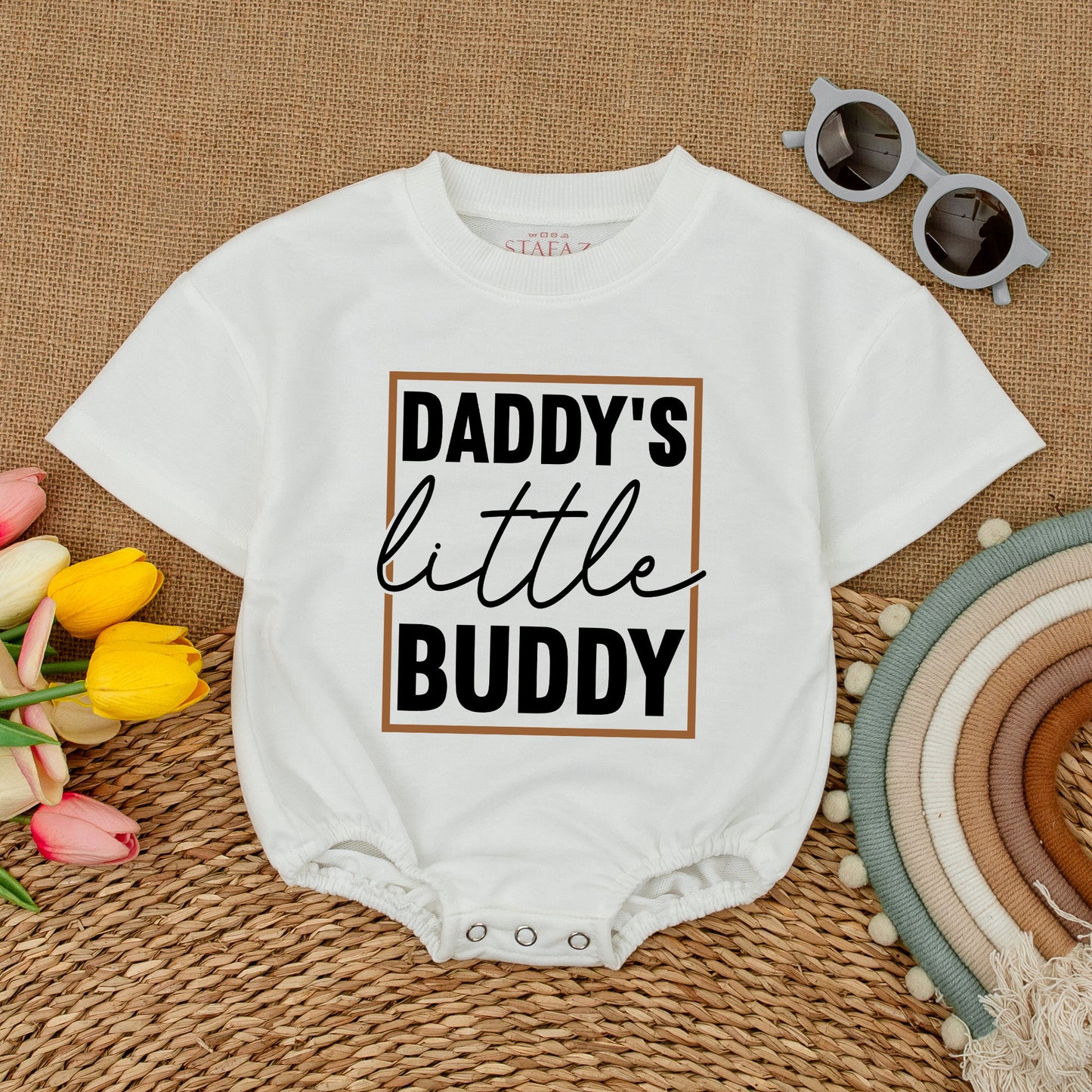 Daddy's Best Buddy Bodysuit: Perfect Baby Announcement Outfit