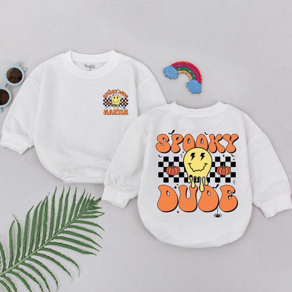 Spooky Season Baby Romper: Perfect Halloween Outfit for Newborns