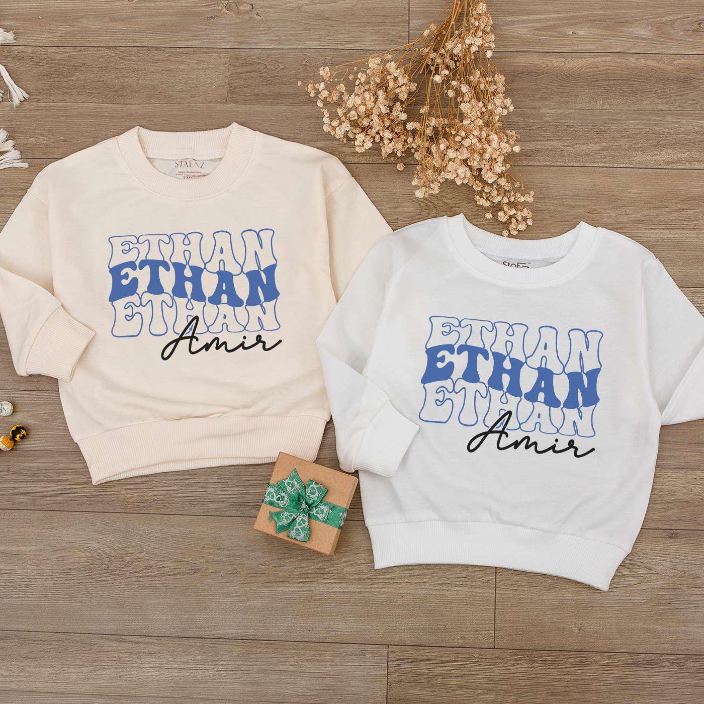 Custom Baby Romper Outfit – Personalized Long Sleeve Gift