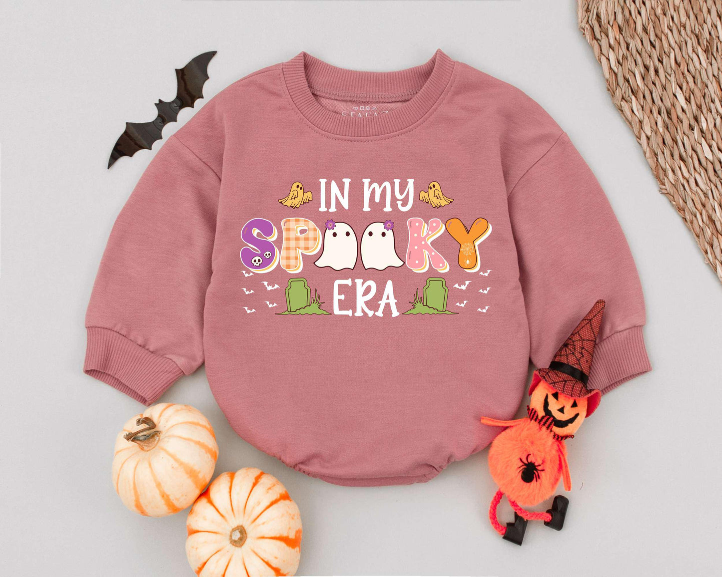 Spooky Era Halloween Romper & Outfit: Funny Baby & Toddler Costume  