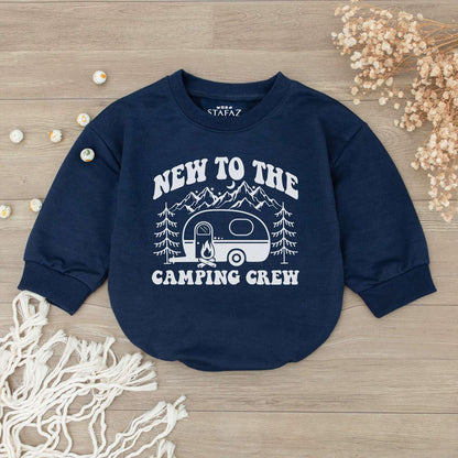 Camping Adventure Baby Romper: Gender-Neutral Newborn Bodysuit Gift