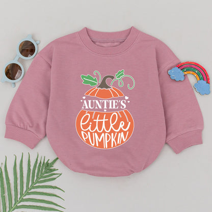 Little Pumpkin Romper: Fall Newborn Outfit for Halloween & Thanksgiving