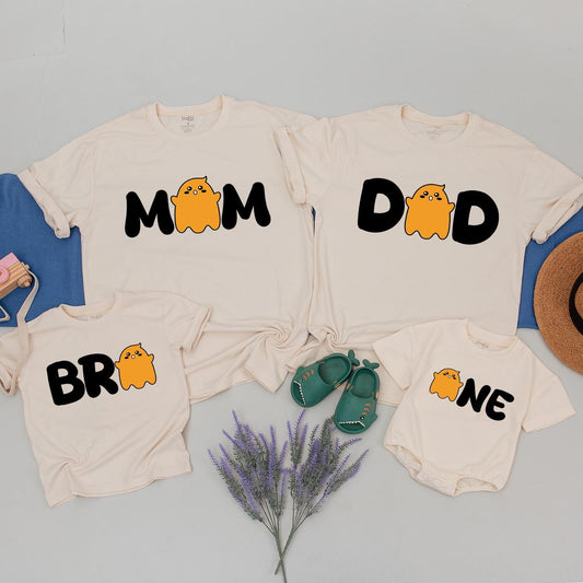 Spooky First Birthday Shirts: Halloween Mommy and Me Matching Set