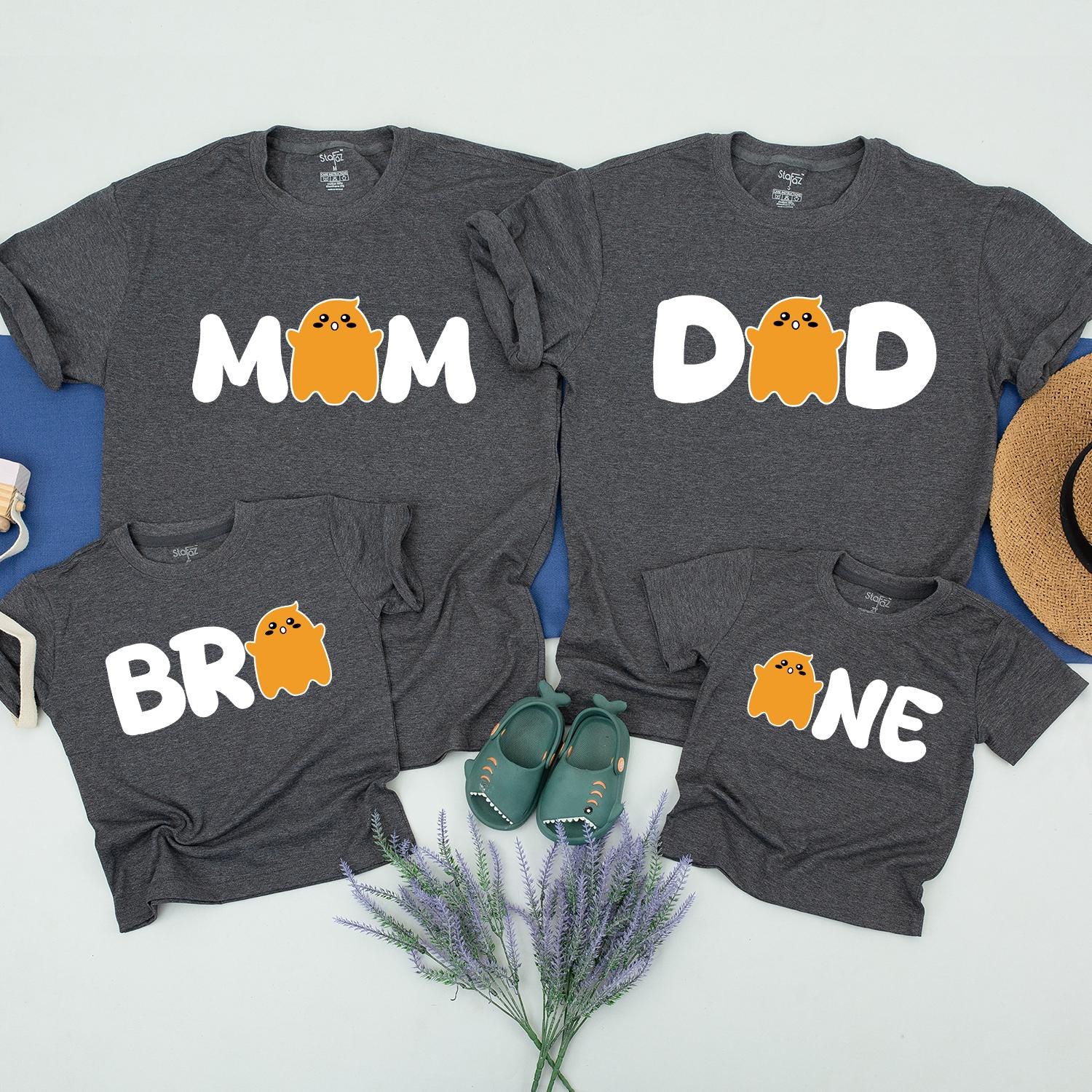 Spooky First Birthday Shirts: Halloween Mommy and Me Matching Set