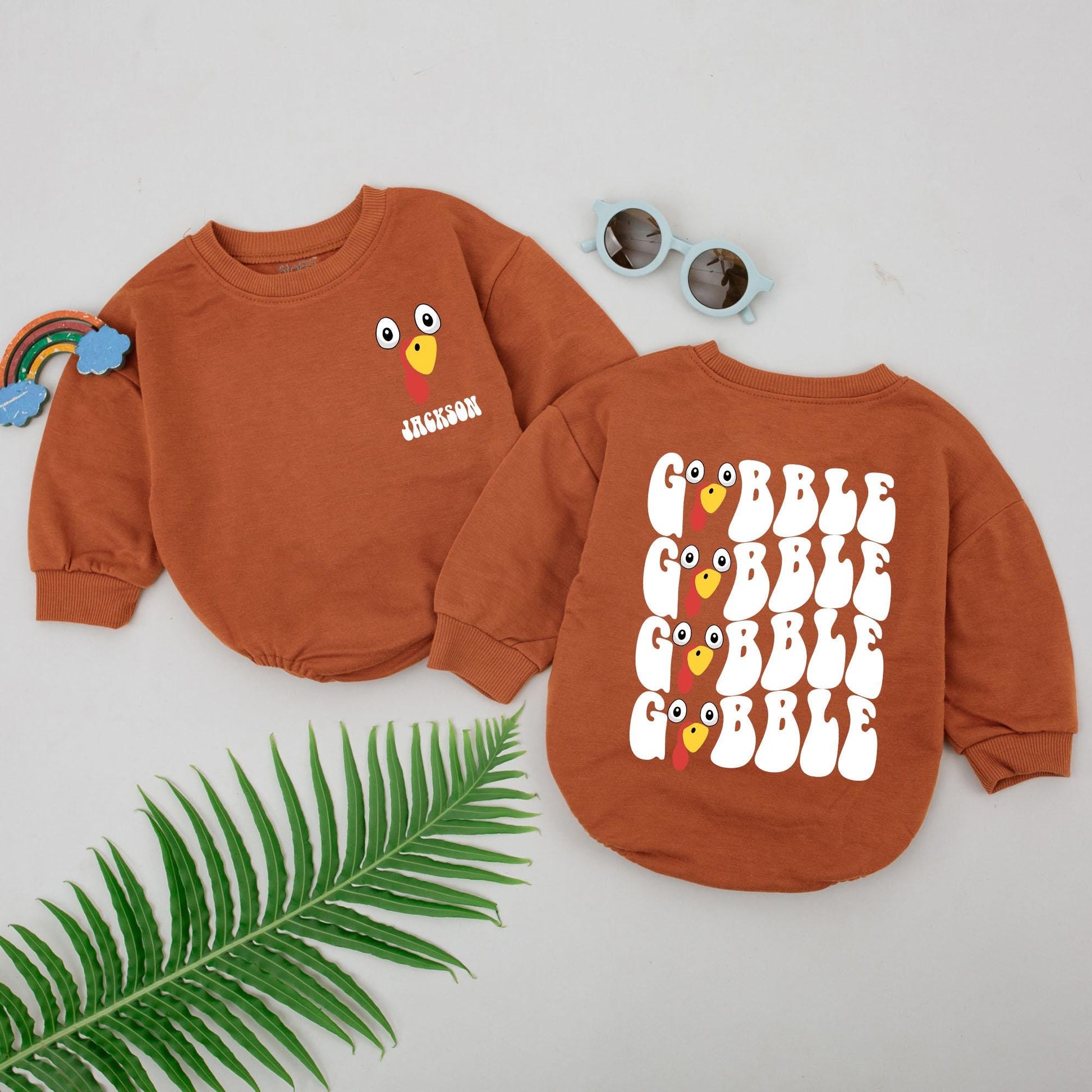 Little Turkey Romper – Baby’s 1st Thanksgiving Outfit & Gift