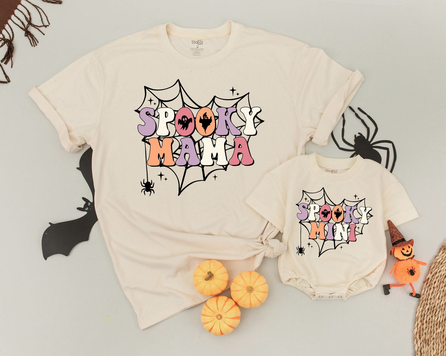 Retro Spooky Family Shirts: Funny Halloween Costume & Matching Outfits