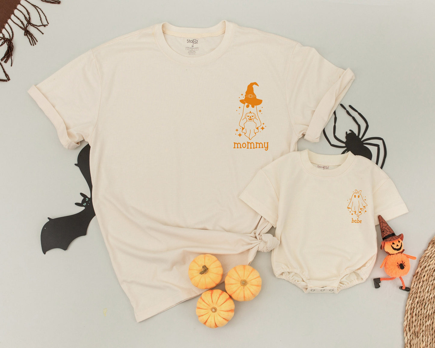 Retro Ghost Family Shirts | Funny Halloween Matching Outfits