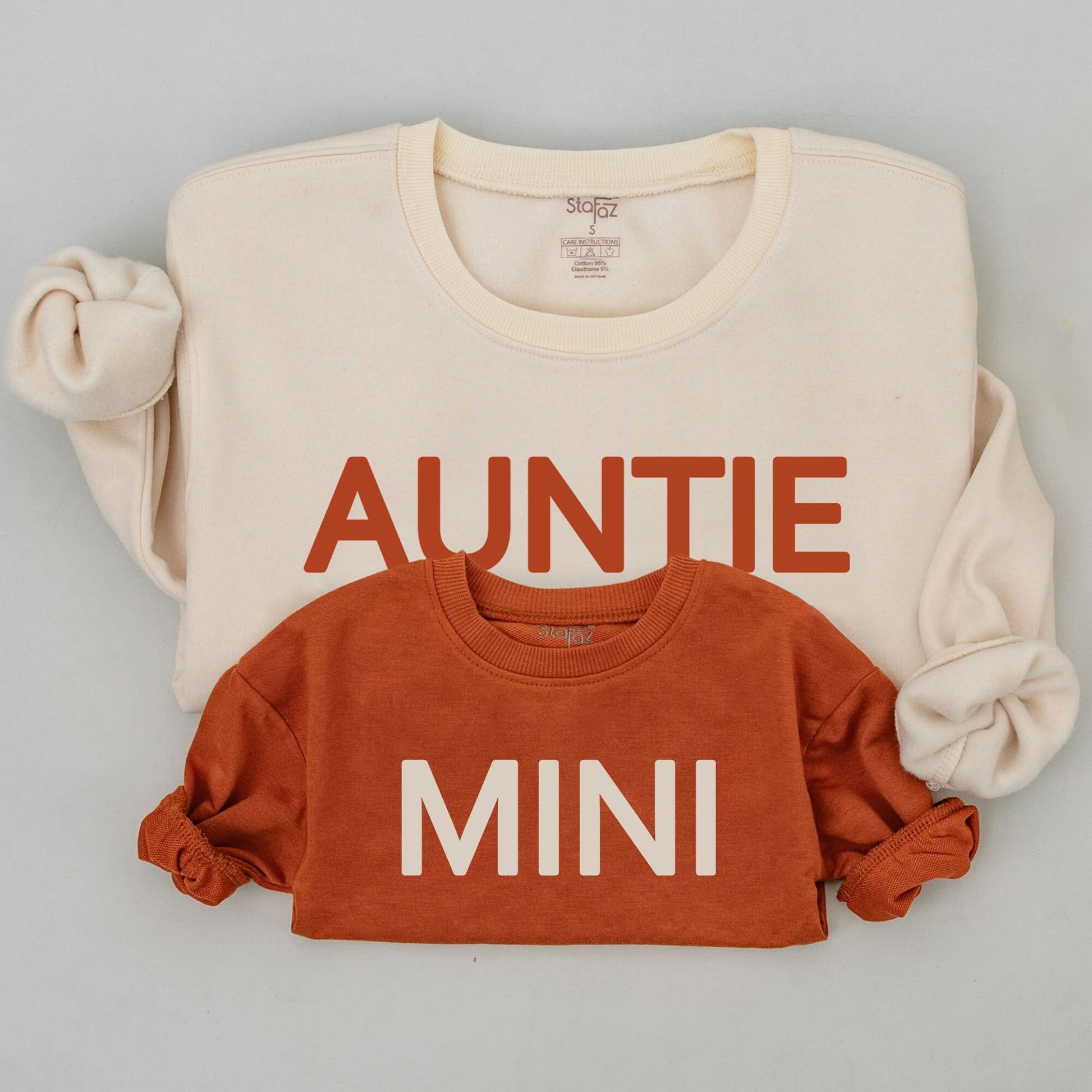 Auntie & Mini Matching Sweatshirts: Perfect Gifts for Niece & Nephew