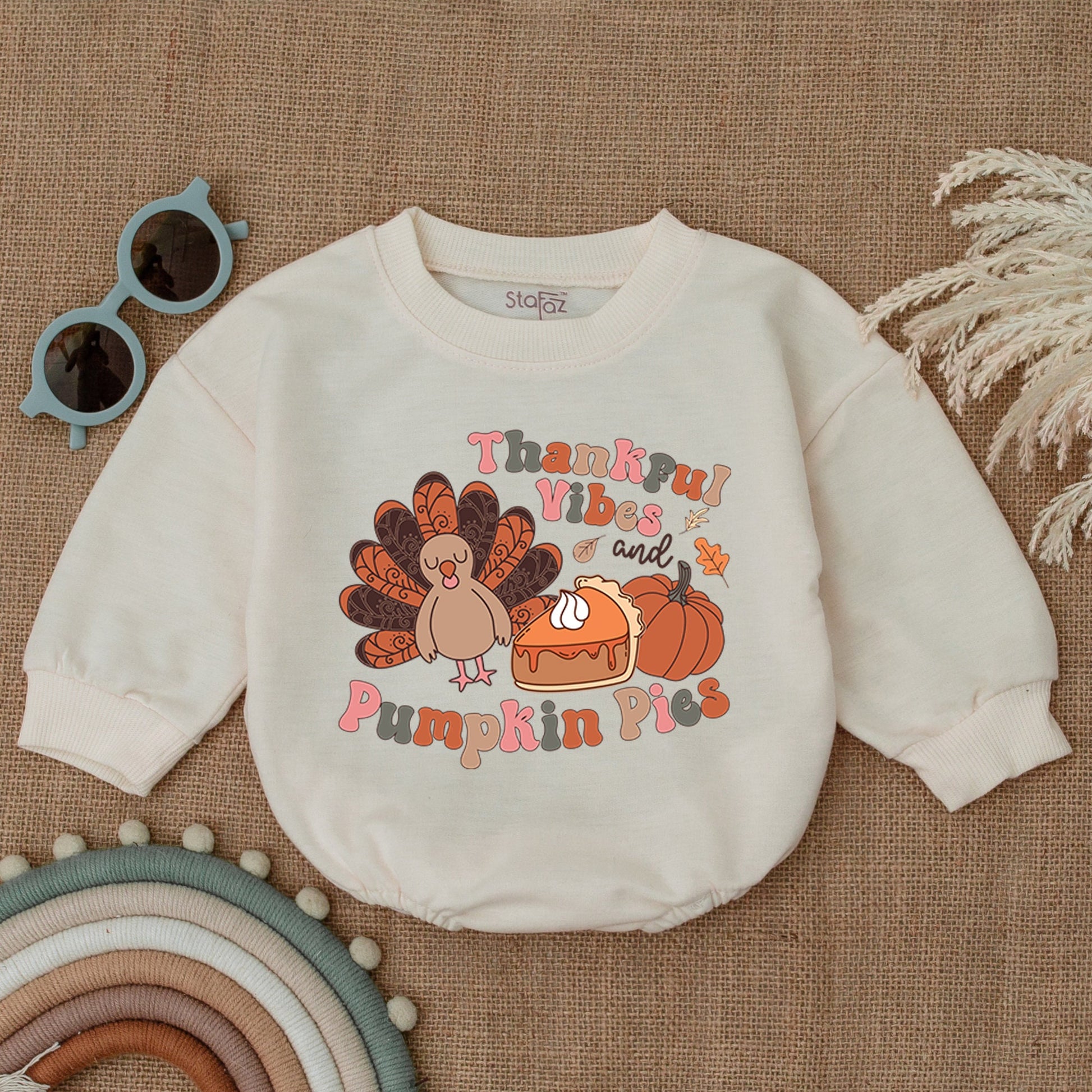 Thanksgiving Pumpkin Romper: Baby's First Fall Outfit