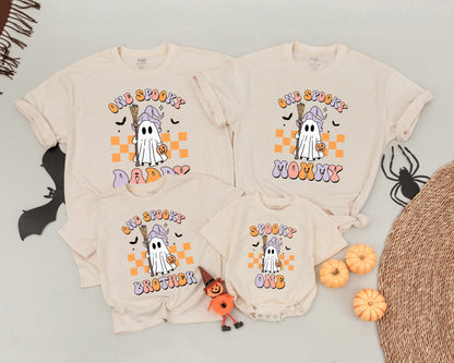 Spooky First Birthday Family Tees - Halloween Matching Outfits