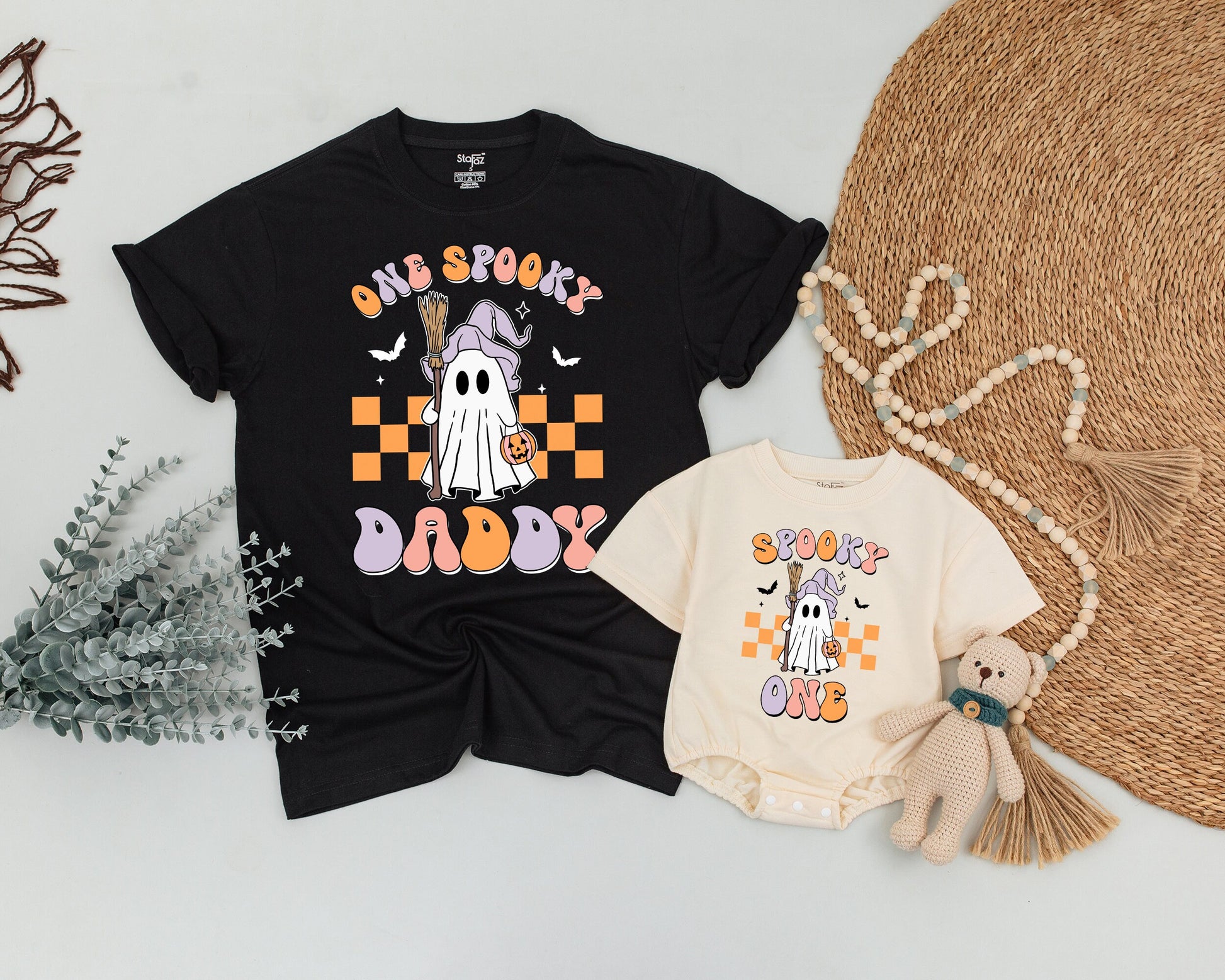 Spooky First Birthday Family Tees - Halloween Matching Outfits