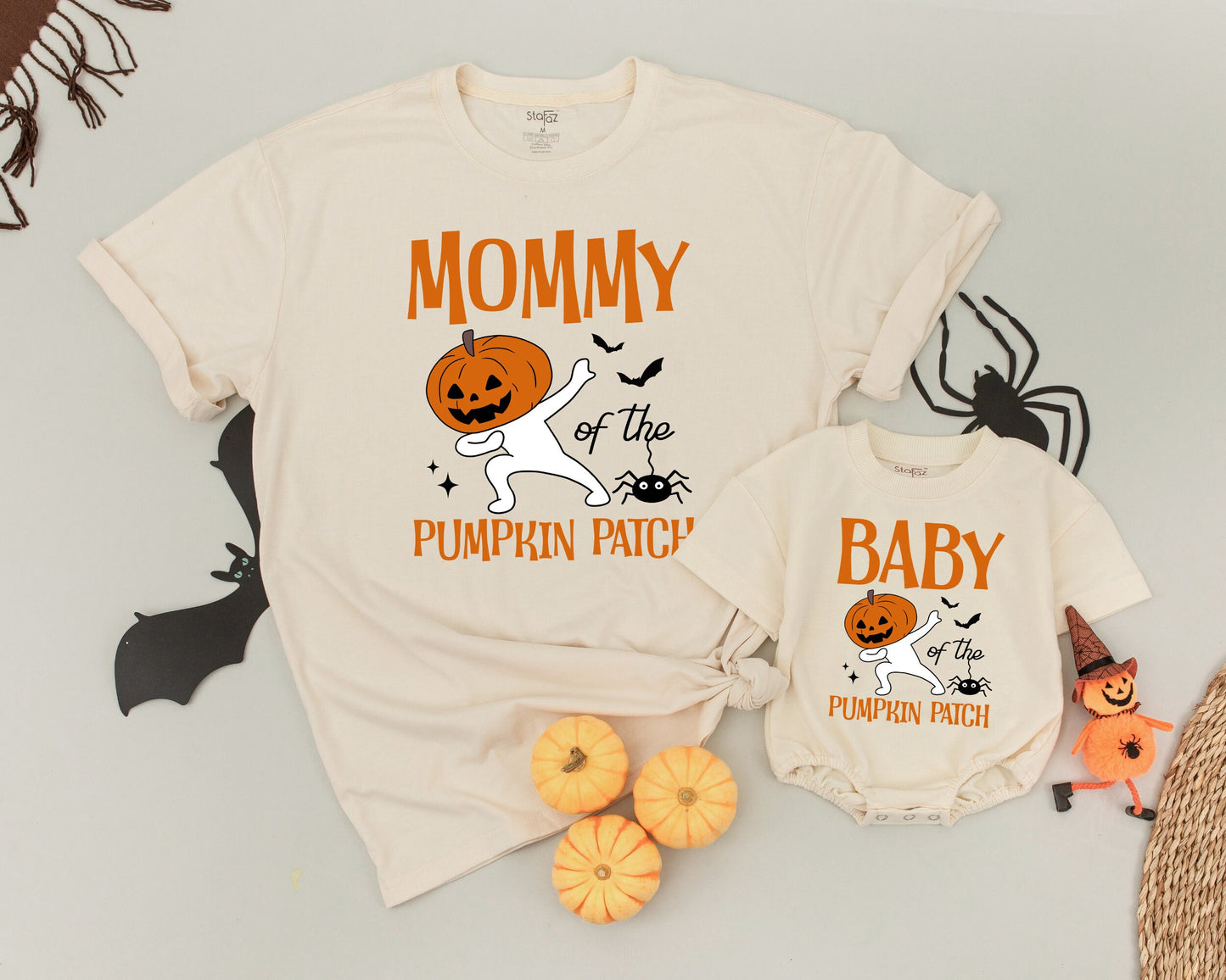 Family Halloween Shirt Set: Mommy & Me, My First Halloween Outfit