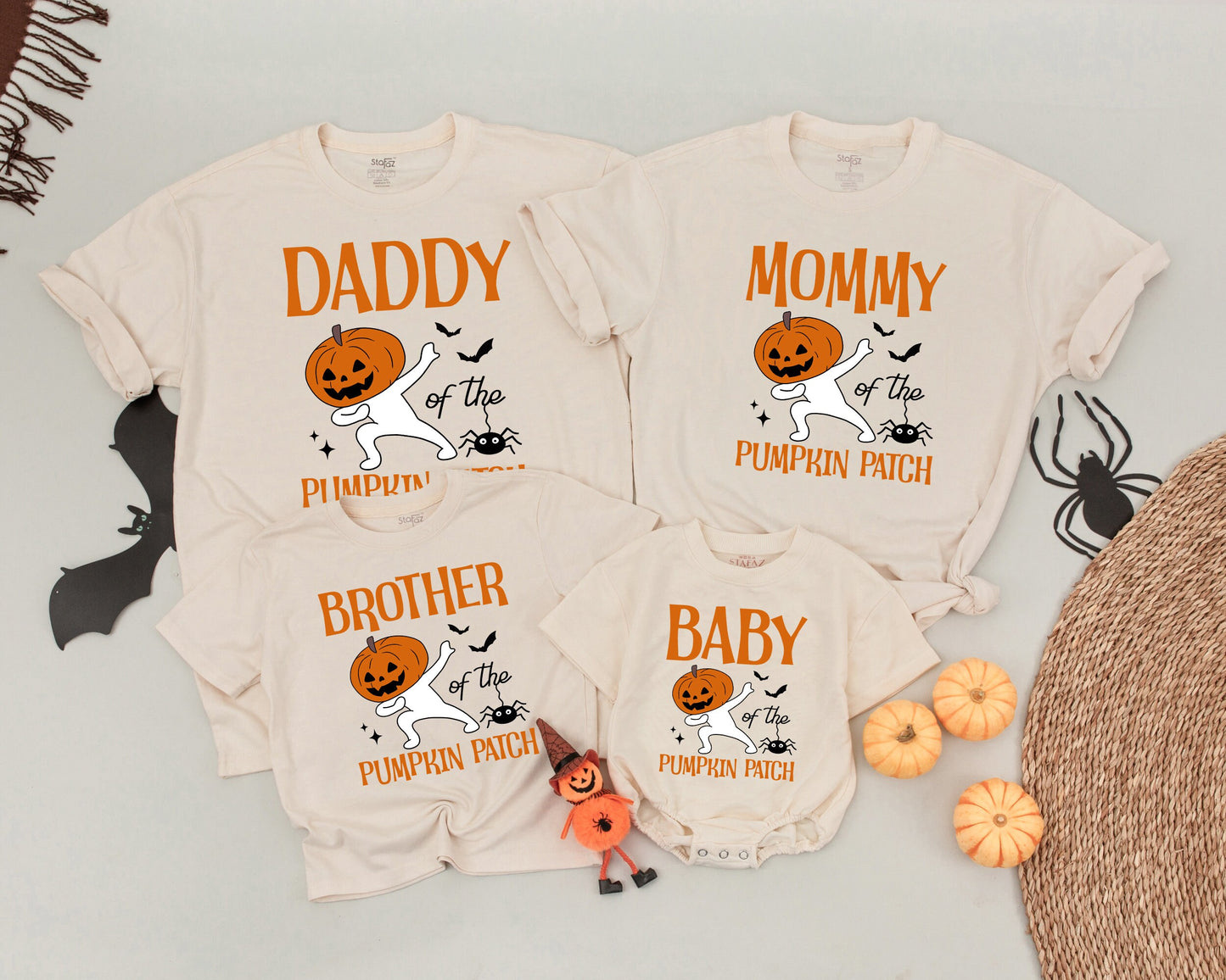 Family Halloween Shirt Set: Mommy & Me, My First Halloween Outfit