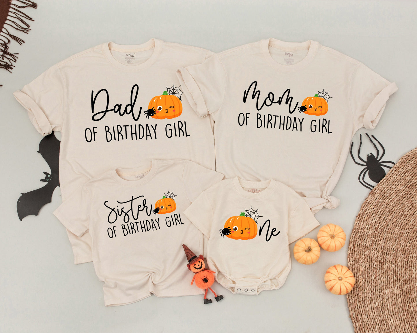 Fall Family Pumpkin Shirts: 1st Birthday Outfit & Halloween Costume