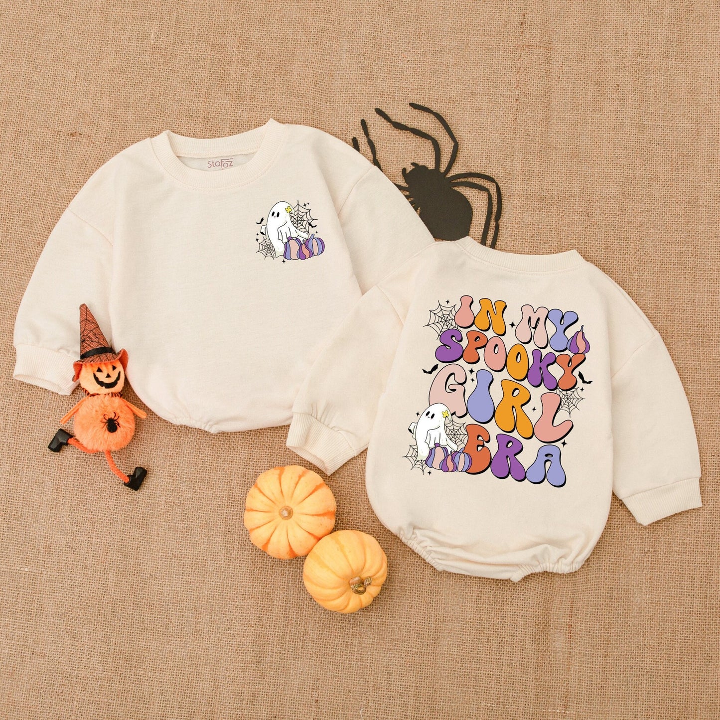 Spooky Season Baby Romper: Perfect Halloween Outfit & Gift  