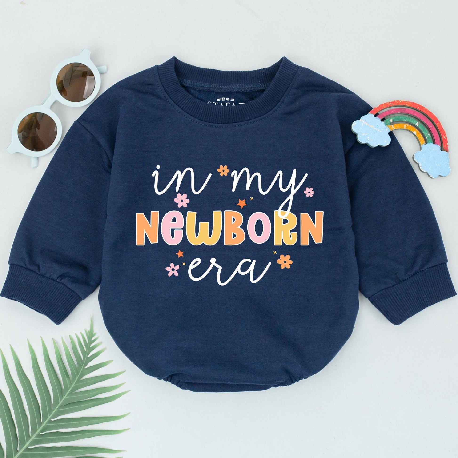Spring Baby Romper: Gender Neutral Newborn Bodysuit Gift Set