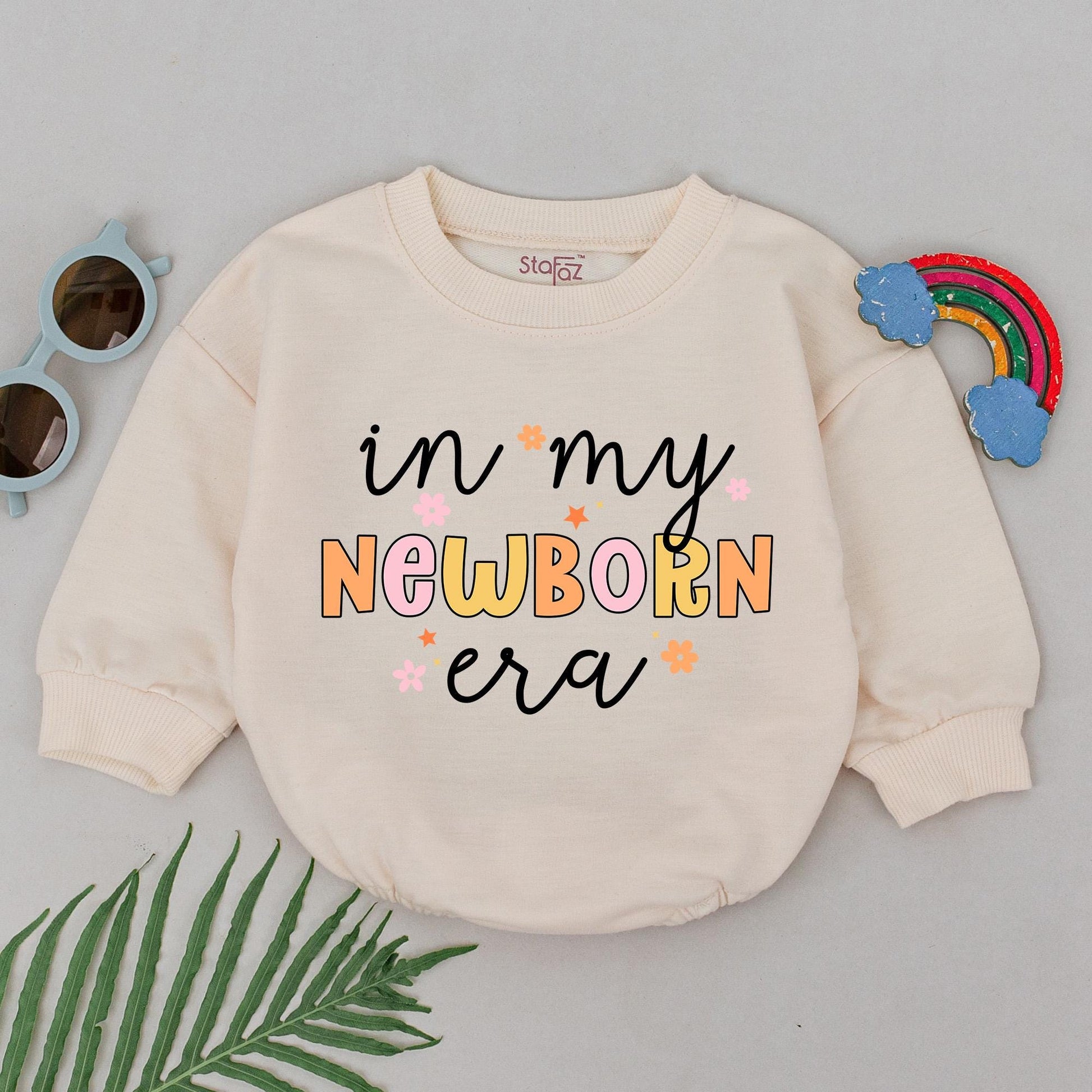 Spring Baby Romper: Gender Neutral Newborn Bodysuit Gift Set