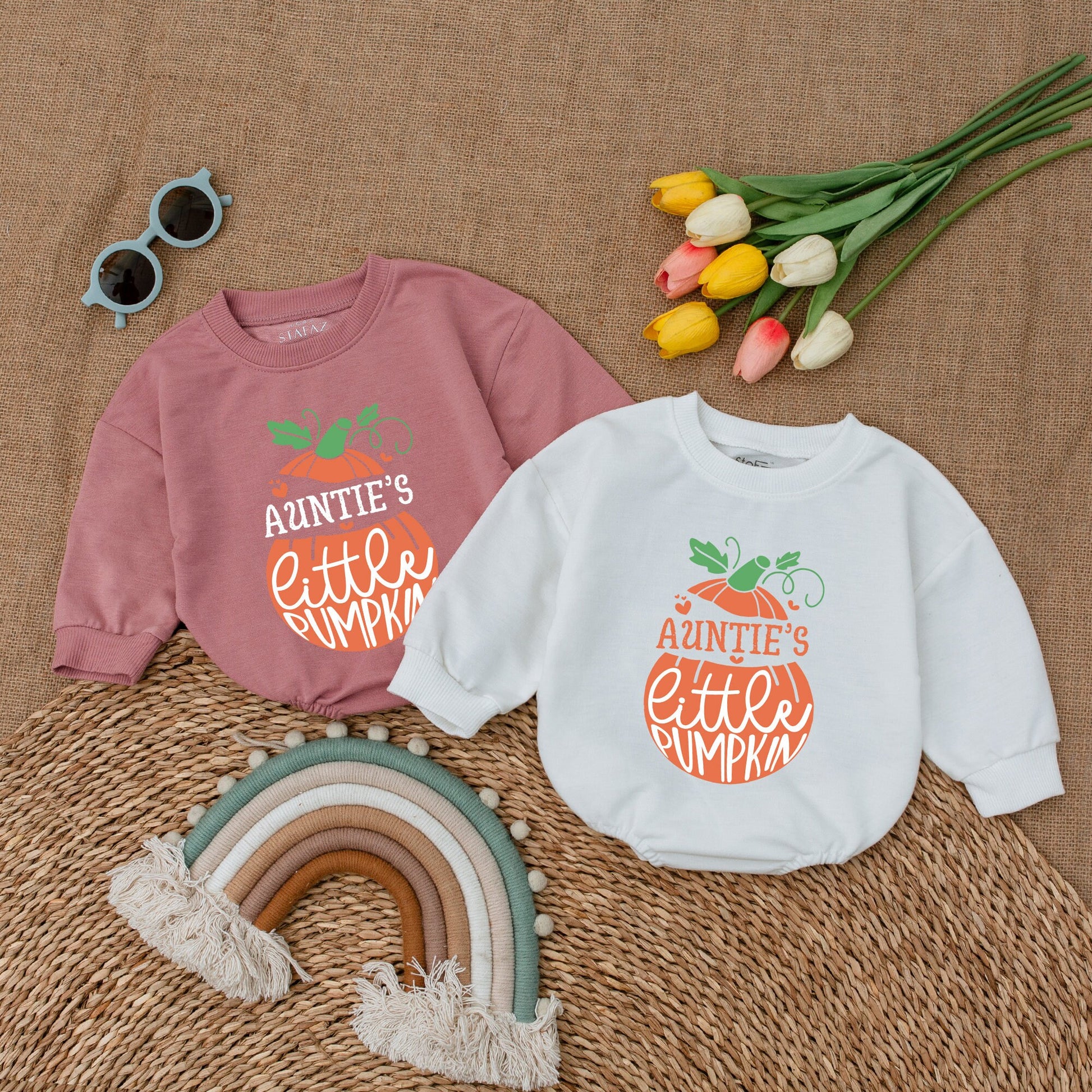 Pumpkin Baby Romper: Fall Bodysuit for Thanksgiving & Halloween