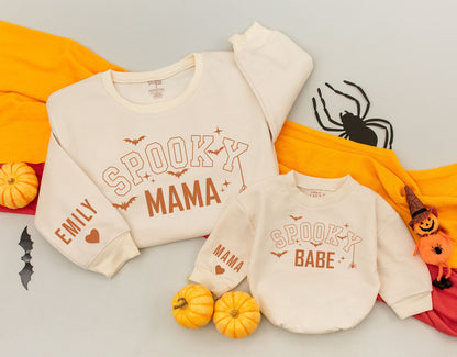Matching Retro Halloween Outfits for Moms and Babies, Fall Styles