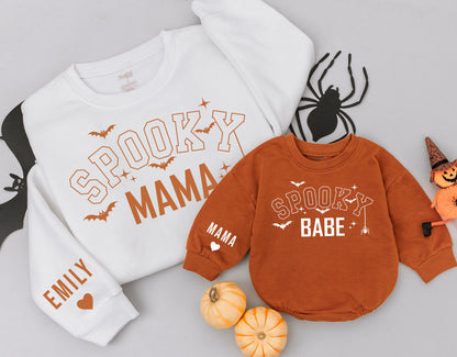 Matching Retro Halloween Outfits for Moms and Babies, Fall Styles