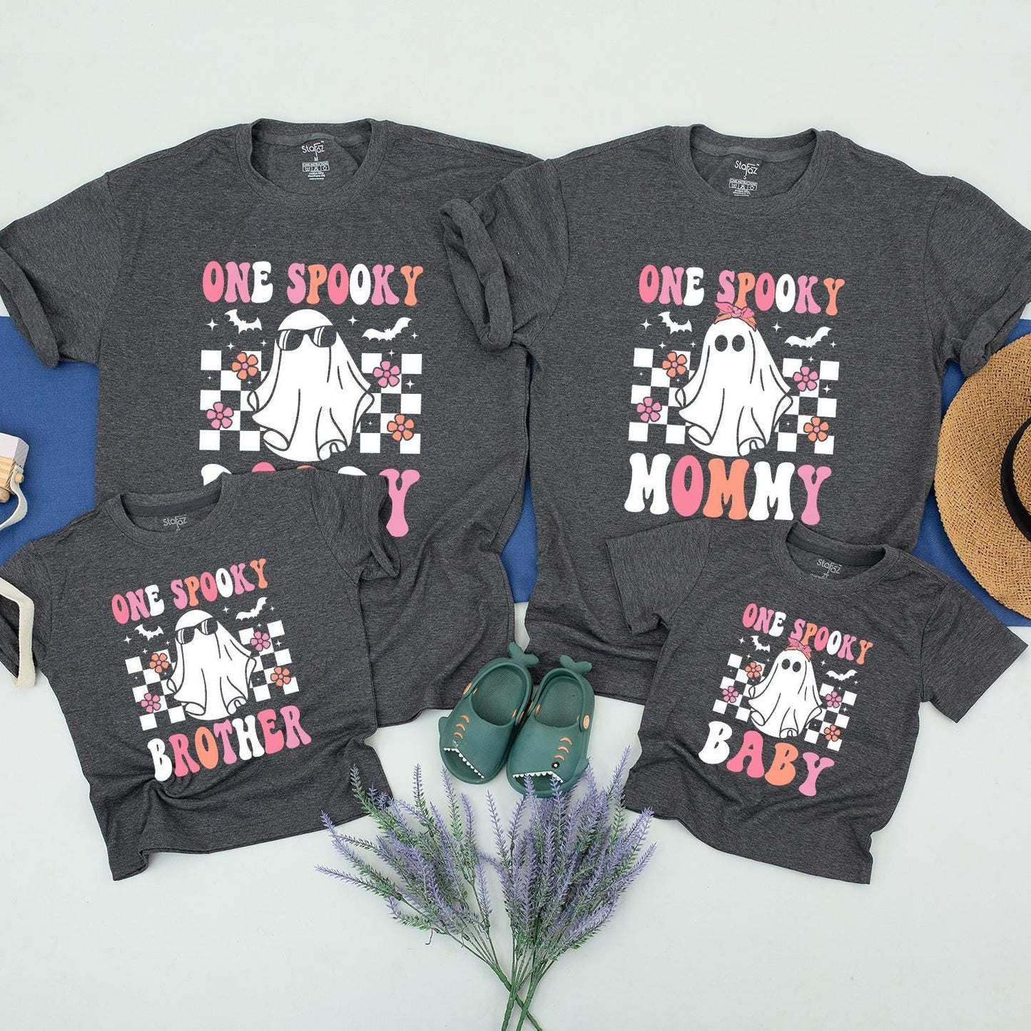 Matching Halloween Shirts for Families - Spooky Fun for Mom & Kids