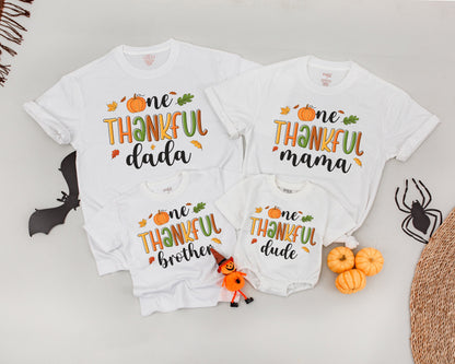 Matching Thanksgiving Family Shirts, Personalized Fall Outfits  