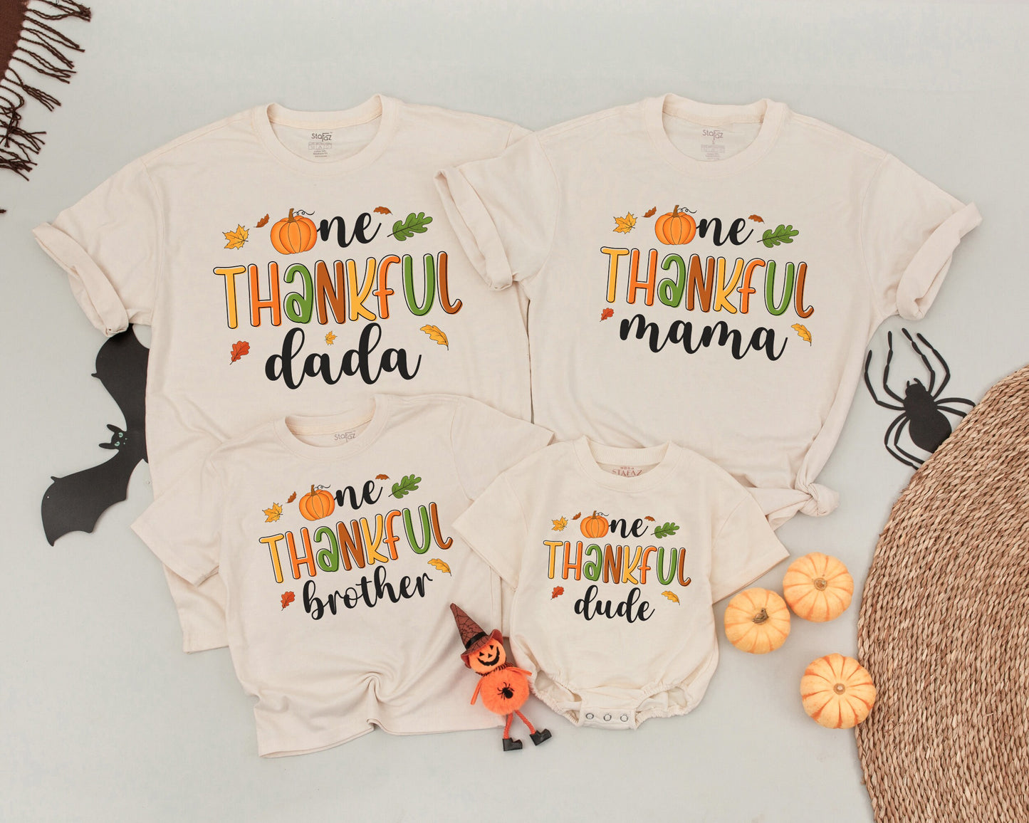 Matching Thanksgiving Family Shirts, Personalized Fall Outfits  