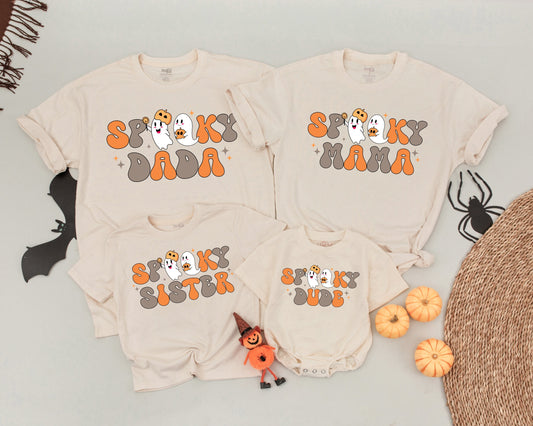 Spooky 1st Birthday Family Tees: Halloween Matching Outfits