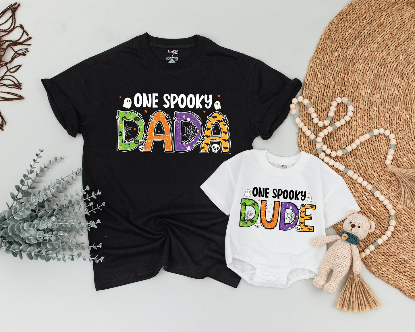 Spooky Family Matching Shirts - Halloween 1st Birthday Outfits