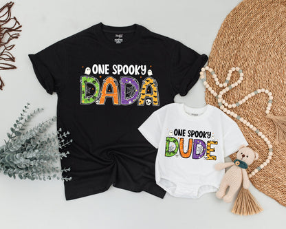 Spooky Family Matching Shirts - Halloween 1st Birthday Outfits