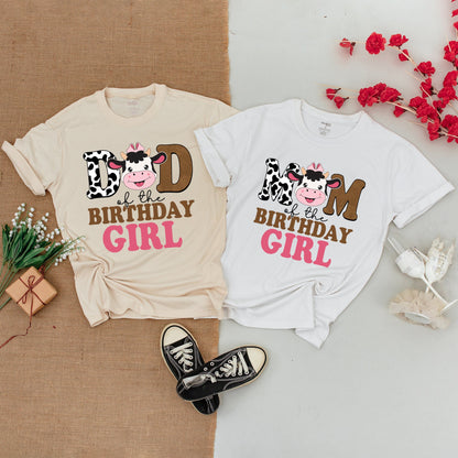 Cowgirl First Birthday Outfit & Matching Family Western Shirts