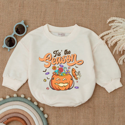 Pumpkin Baby Romper: My First Halloween Costume & Shower Gift