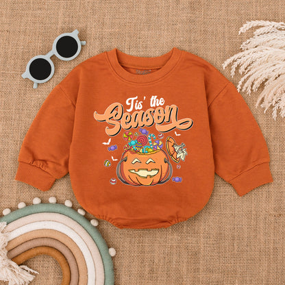 Pumpkin Baby Romper: My First Halloween Costume & Shower Gift