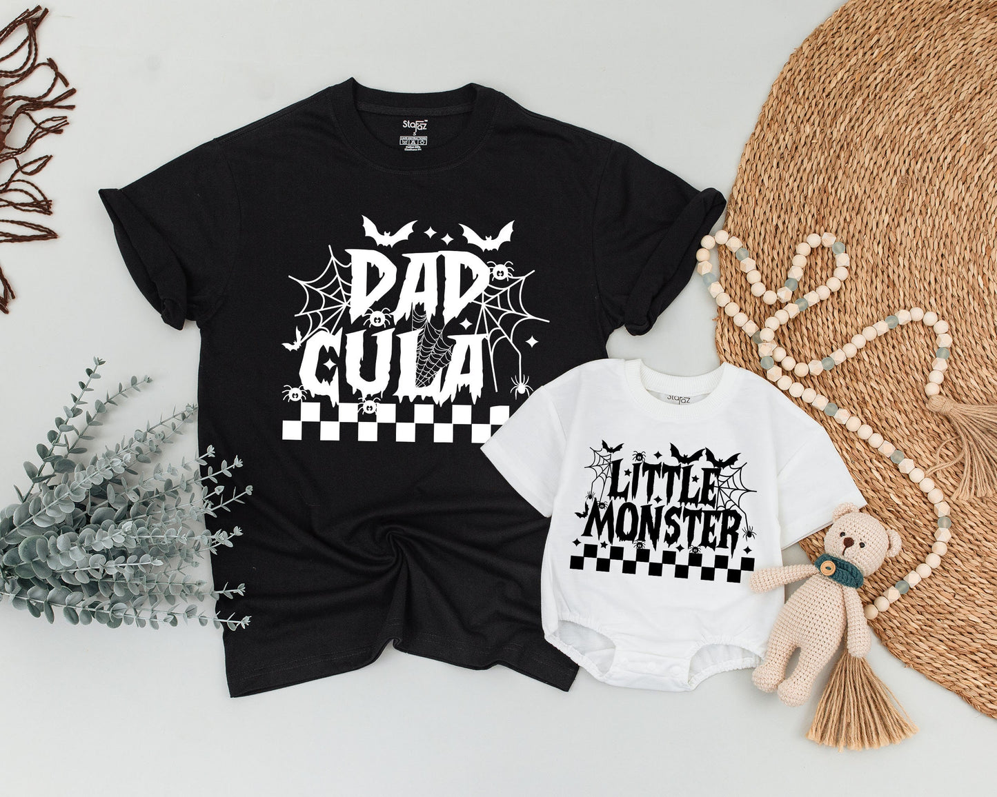 Spooky Family Halloween Shirts - Dadcula, Momster & Matching Outfit