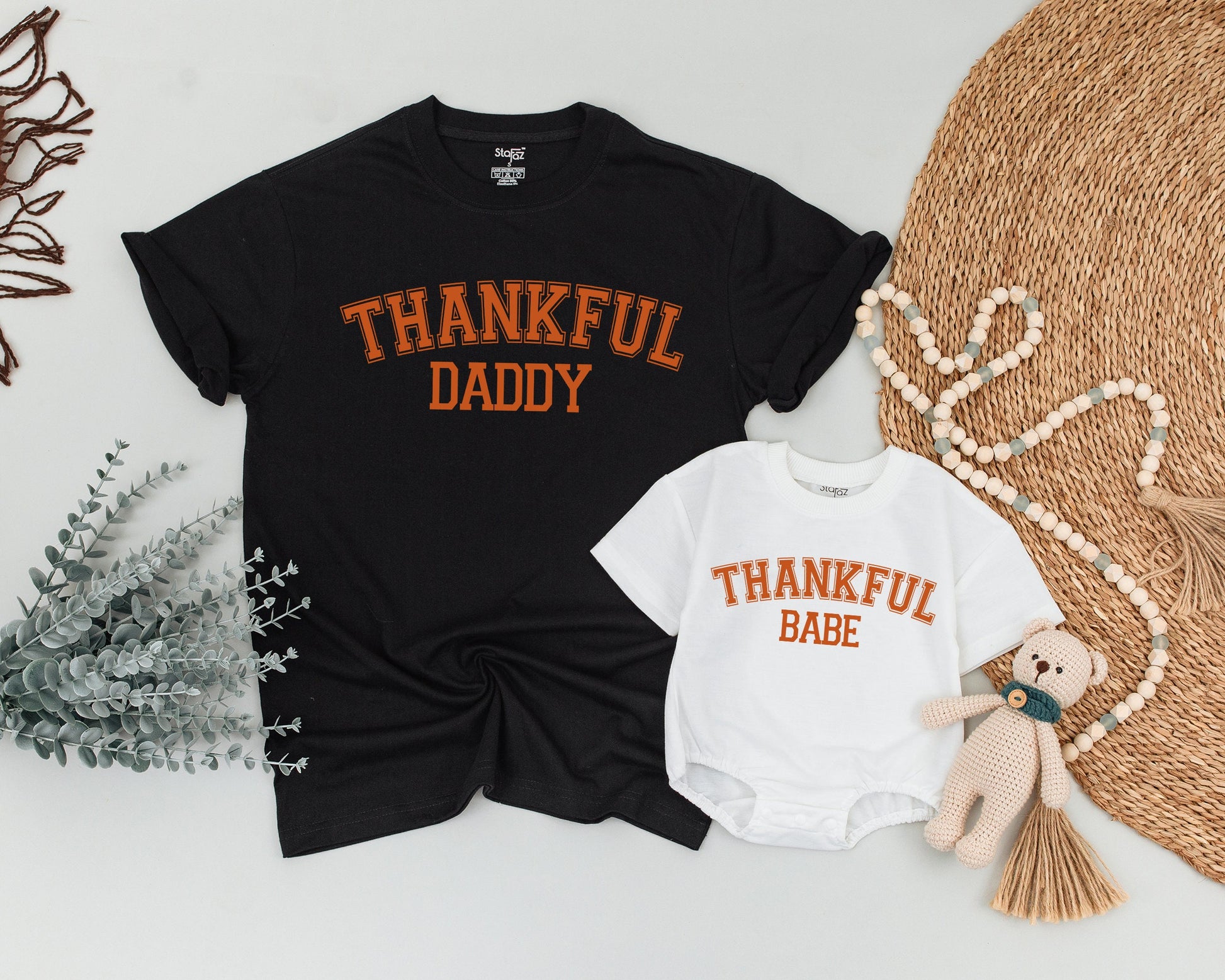 Matching Thanksgiving Shirts for Family, Personalized Fall Outfits