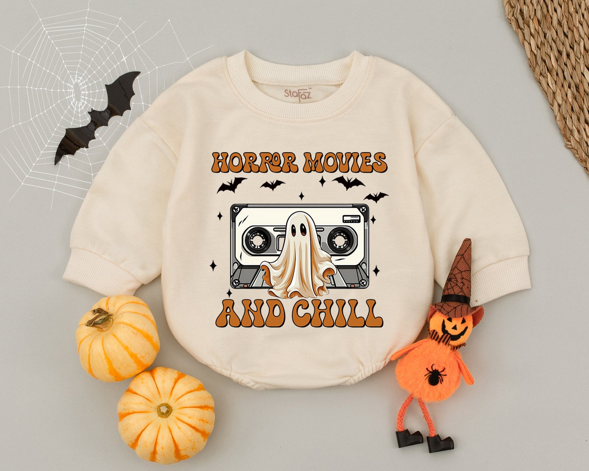 Spooky Halloween Baby Romper - Perfect Fall Outfit & Baby Shower Gift