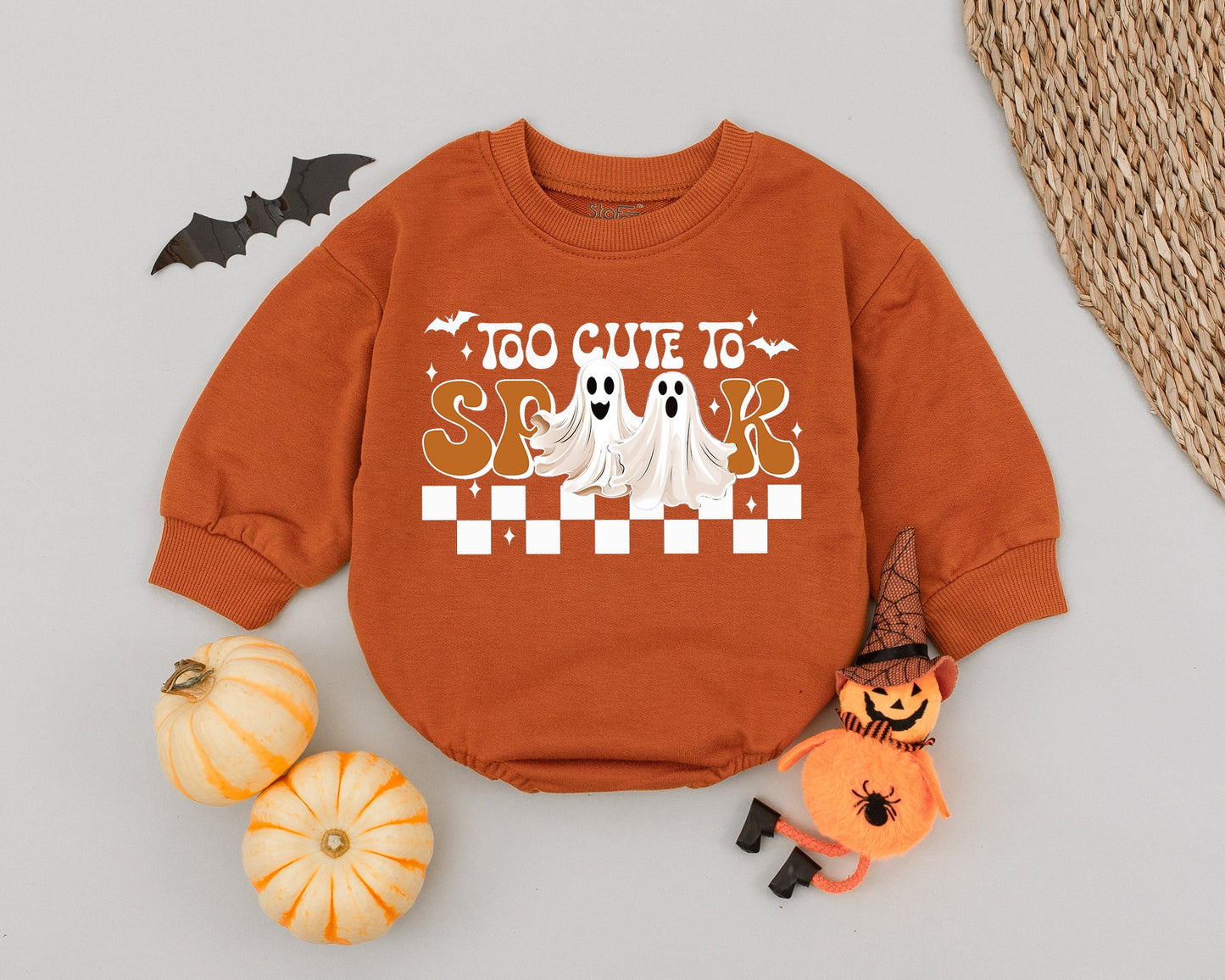 Spooky Cute Halloween Baby Romper - Fall Toddler Costume Gift