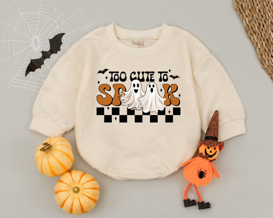 Spooky Cute Halloween Baby Romper - Fall Toddler Costume Gift