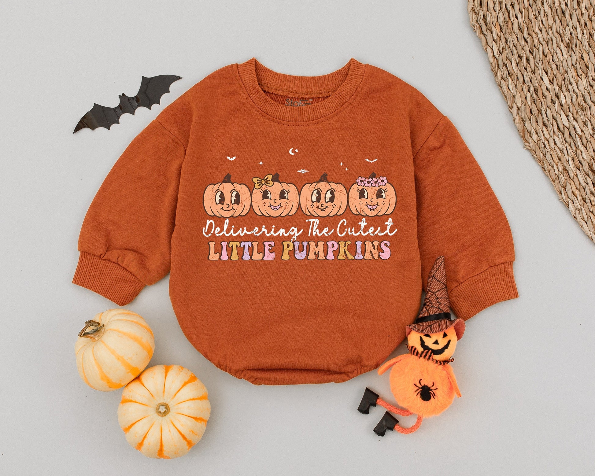 Pumpkin Baby Romper: Adorable Halloween Costume for First Festivities