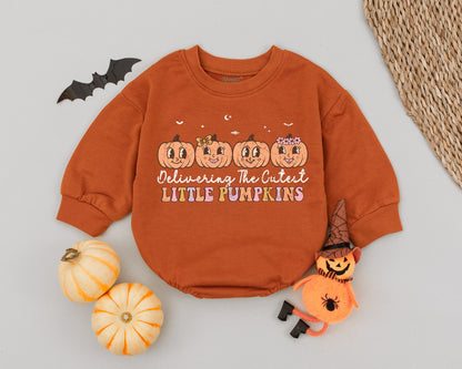Pumpkin Baby Romper: Adorable Halloween Costume for First Festivities