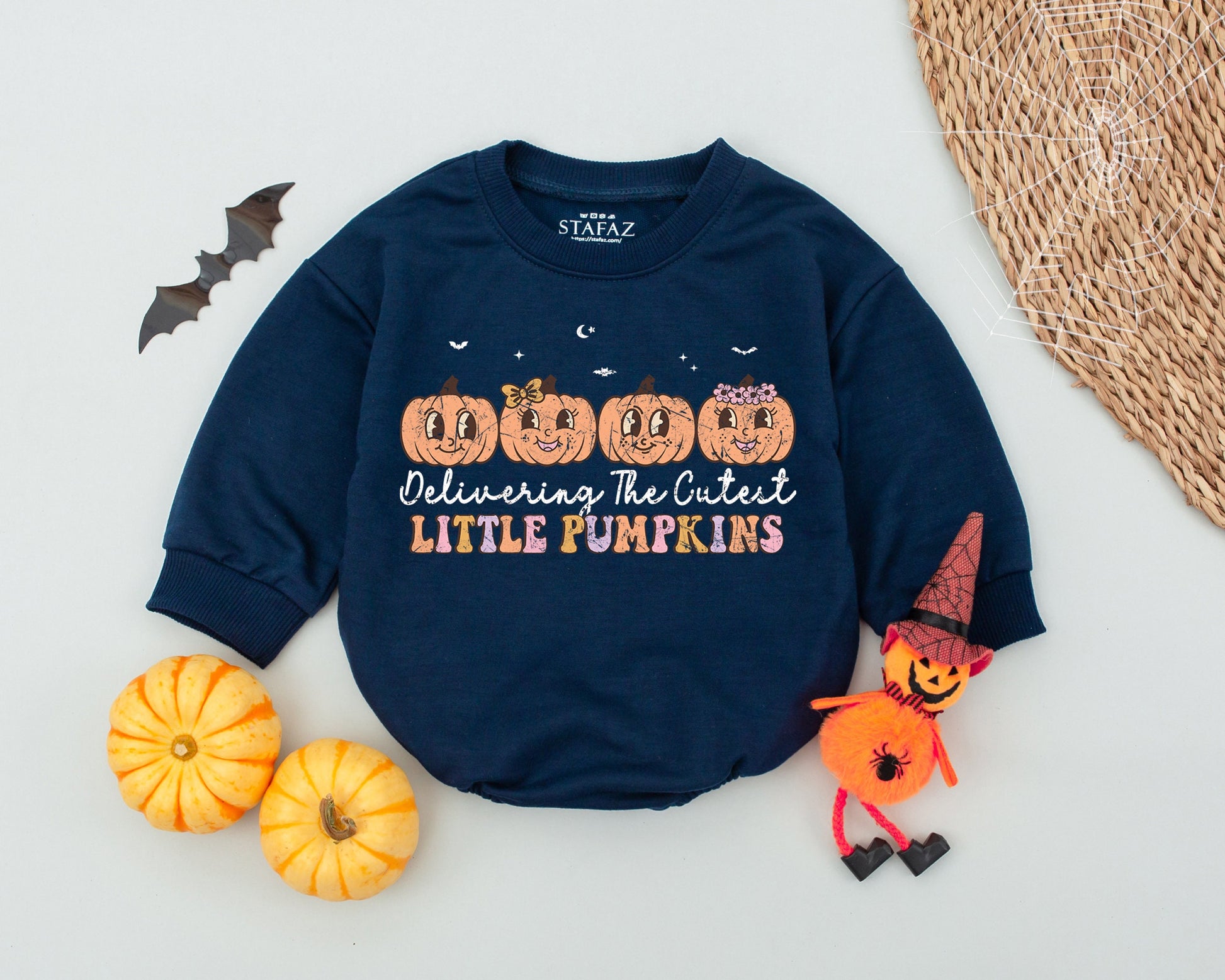 Pumpkin Baby Romper: Adorable Halloween Costume for First Festivities