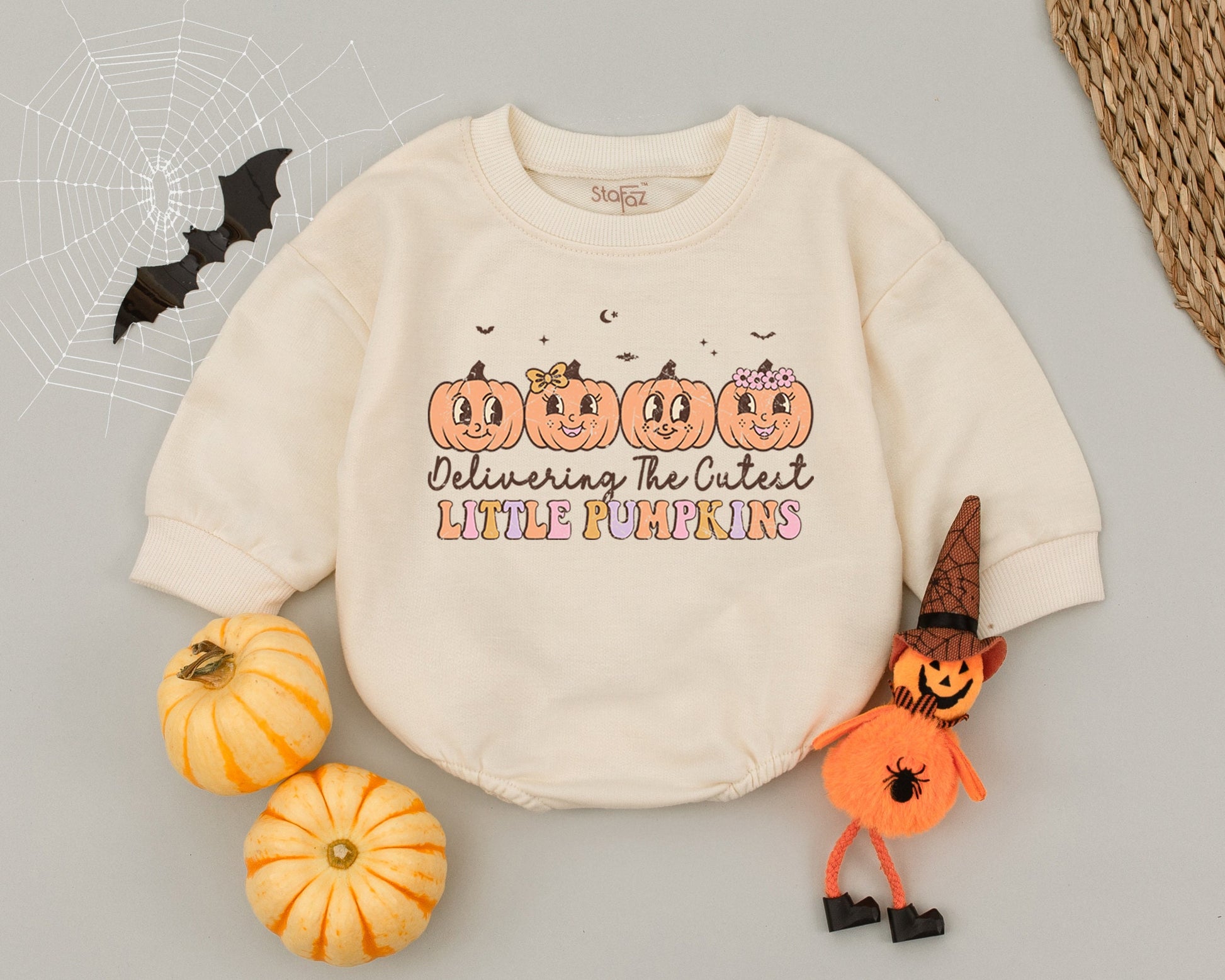 Pumpkin Baby Romper: Adorable Halloween Costume for First Festivities