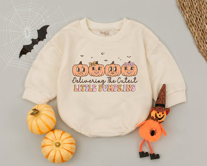 Pumpkin Baby Romper: Adorable Halloween Costume for First Festivities
