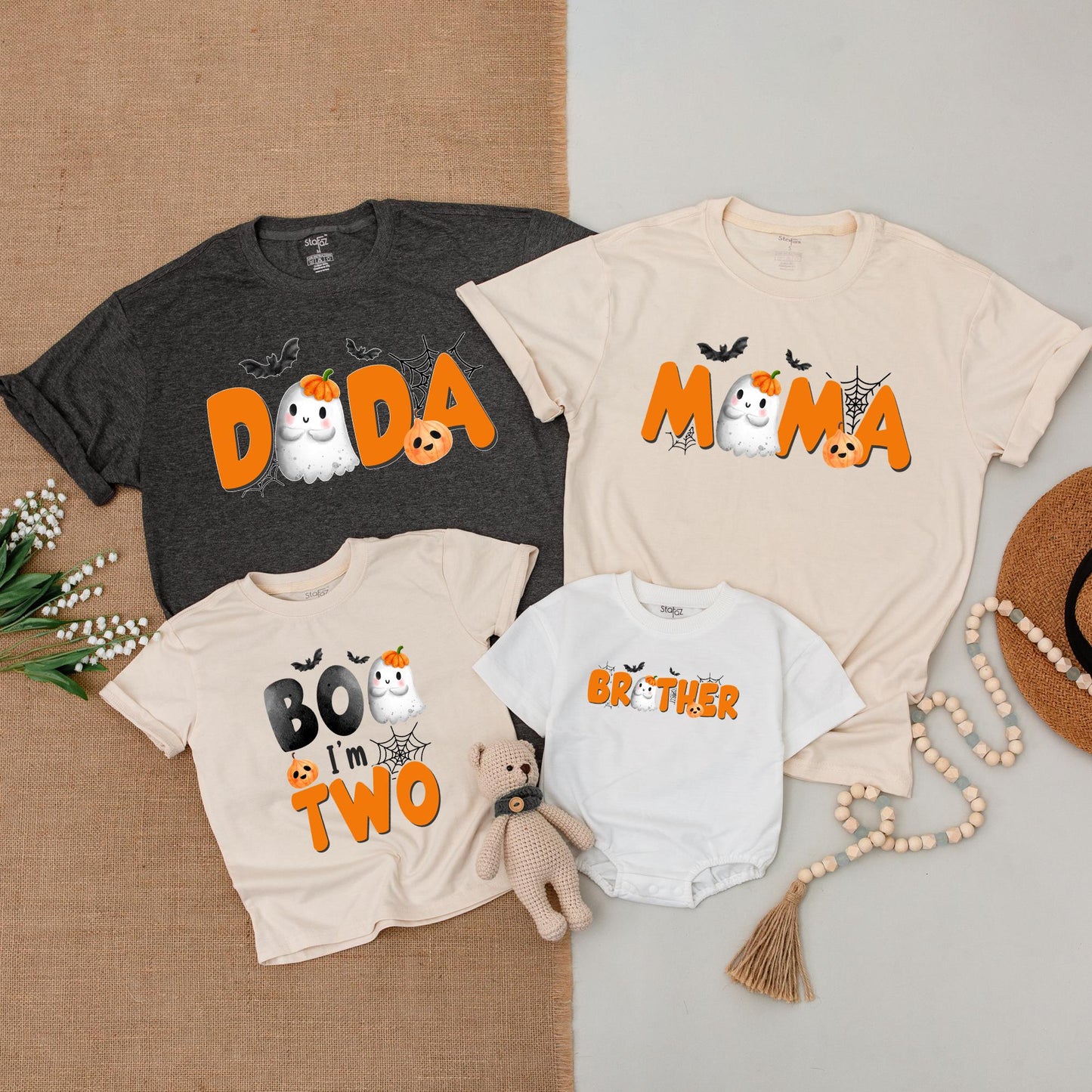 Spooky Ghost 2nd Birthday Shirt | Family Halloween Outfit