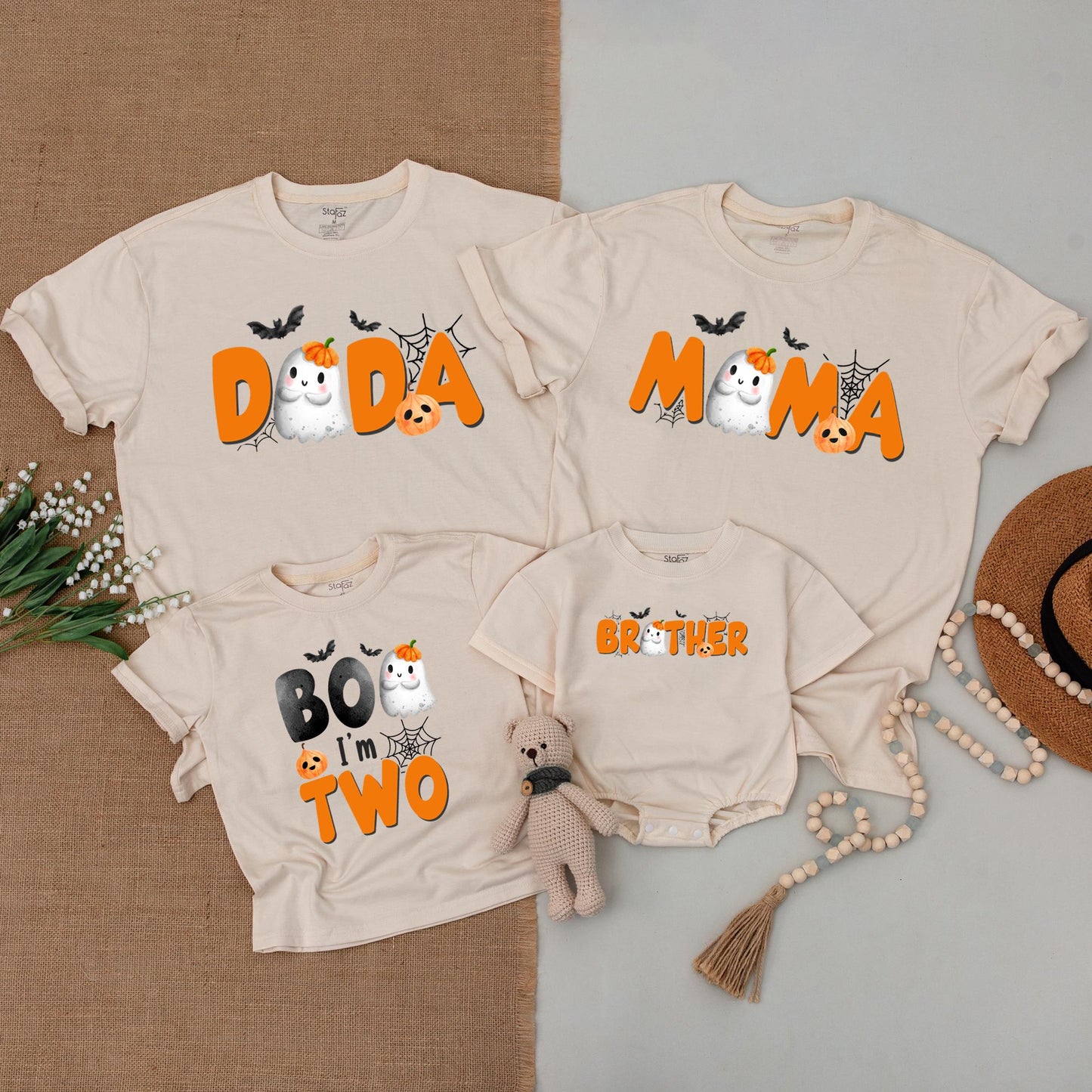 Spooky Ghost 2nd Birthday Shirt | Family Halloween Outfit