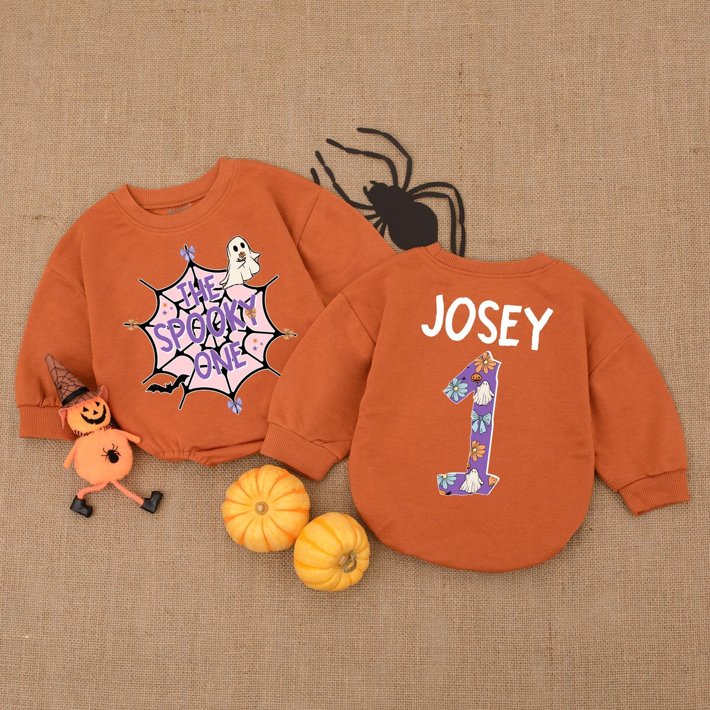 Pumpkin Bubble Romper: My First Halloween Outfit & Baby Gift